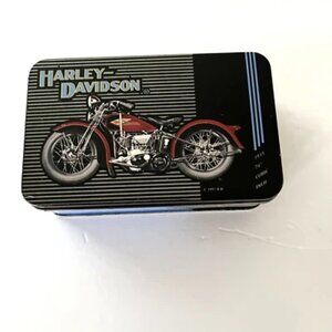 Vintage 1997 Harley Limited Edition Historical Playing Cards 1903-1950 In Tin